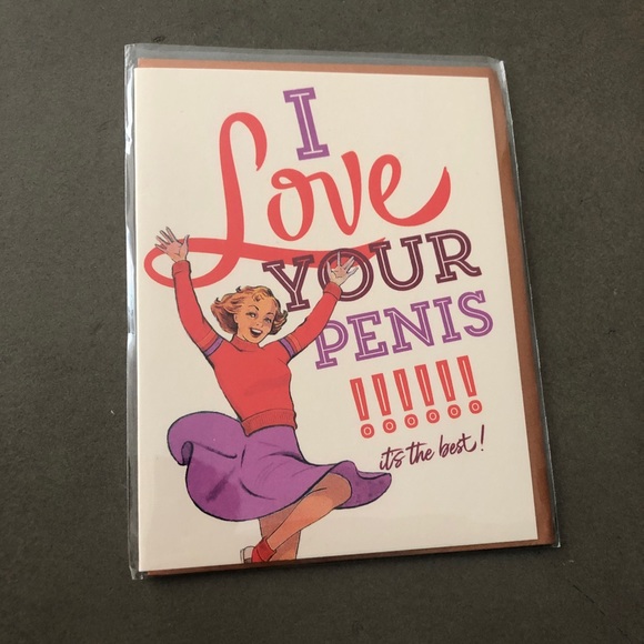 “I Love your penis” Greeting Cards - Picture 2 of 9